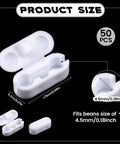 Keep Your Window Blinds Lookin Crisp With These Legit Mini Bead Chain Connectors And Slick Ball Cord Couplers 50 Pack 4.5mm Standard white cord clips for bead chains.