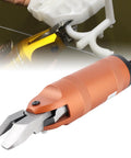 Heavy Duty Pneumatic Scissors Nipper Tool for Cutting Soft or Hard Plastic, Handy 10mm and 6.5mm Cutters, handheld view