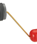 F93B-1C Air Volume Control for deep wells with Noryl body, brass internal parts, pressure tested float, side view