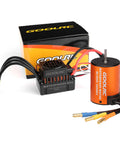 Waterproof 3650 3500KV Brushless Motor With 60A ESC Combo For One Tenth Scale RC Cars And Trucks High Torque 4 Pole Design Copper Windings