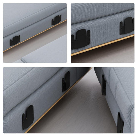 Sectional Couch Connectors Kit With Sofa Hooks Heavy Duty Iron Furniture Parts For Modular Couches Stable Secure Alignment