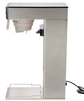 Side view of TB3Q 3 Gallon Iced Tea Brewer With Real Tea Leaves, Quickbrew For Faster Brews, Rugged Commercial Grade Build