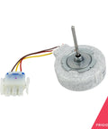Evaporator Fan Motor 809069201 For Refrigerators White Replacement Part with wiring, durable craftsmanship for smooth running.