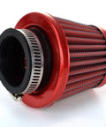 38mm Air Filter Cleaner For Predator 196cc 200cc 212cc 6.5HP GX160 GX200 Coleman red filter with metal clamp