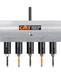 Boring Head With Five Adaptors For System 32 Compatible With Drill Presses And Hand Power Tools Made For Cabinet Pros And Custom Woodworking Projects Today