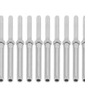 10 Pcs Stainless Steel Thread Swage Lag Screws Kit For Cable Handrail Hardware No Jam Design With High Strength Heavy Duty