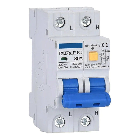 Heavy Duty Beast Mode Heat Resistant Surge Protector With Integrated Earthing And Overcurrent Protection For Server Rooms Industrial Facilities And Street Lights, 80A circuit breaker.