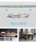 Built Tough Heavy Duty Turntable Base Bearing For 8 To 32 Inch Tables, Aluminum Alloy Lazy Susan, easy to install on tables