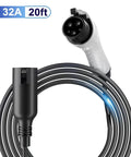 Heavy Duty J1772 Extension Cable 21 Feet Long EV Charger Cord with 32A plug for SAE J1772 Electric Cars and Hybrids.