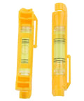 Micpointik Hanging for spirit Level Set, compact yellow levels designed for accurate alignment and portable surveying.