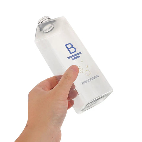 3 Pack Replacement Bottles For Beauty Machine Series 1 And Series 2, Plastic Material, Easy Swap, Hygienic Design For Quick Maintenance, Pro Grade Skin Care Tools For Home And Pro Use, clear plastic bottle in hand