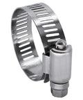 Beefed Up Stainless Steel 1 Inch Worm Gear Hose Clamp SAE 16 Size With Half Inch Band Width Fits 19 To 38 Millimeters Hoses Pack Of 10