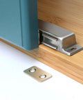 Stainless Steel Cabinet Magnetic Catch Latch For Wardrobe And Cupboard Doors Push To Open, Sliding Door Stopper, Baby Proof Lock