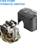 Water Well Pressure Switch With Adjustable Differential Thirty To Fifty PSI Setting One Quarter Inch Female NPT Black Heavy Duty