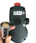 Back view of MPG Handwheel Equipment Electronic Hand Wheel Pulse Generator For Precision CNC Control with connector