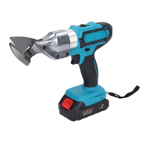Fafeicy 21V Cordless Electric Metal Shears With Led Light And Variable Speed, lightweight design with sharp metal blades.