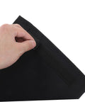 Close-up of Premium Heat Resistant Welding Arm Sleeves Flame Retardant Cotton Guards showing elastic cuff for snug fit.