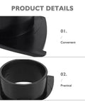 Mini Vending Machine Gasket Rings Pack Of 6 Wear Resistant Replacement Parts For Capsule And Prize Machines With High Precision And Easy Alignment For Quick Repairs black gasket ring close-up