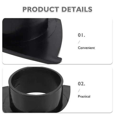 Mini Vending Machine Gasket Rings Pack Of 6 Wear Resistant Replacement Parts For Capsule And Prize Machines With High Precision And Easy Alignment For Quick Repairs black gasket ring close-up