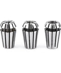 Three Piece CNC Collet Set For Lathe And Milling One Eighth Inch Four Millimeter And Six Millimeter Spring Collets For Engraving And Workholding