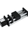 Rail Motion Slide Table 100 To 500mm Stroke With SFU1204 Ball Screw Actuator, linear guide stage with NEMA23 motor mount
