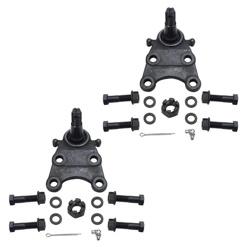 Ball joints and hardware from 2WD Front Wheel Bearing Hub Assembly Kit For 2006 2007 2008 Chevy Colorado GMC Canyon And Isuzu I-290 10 Piece Replacement