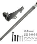 Adjustable Front Track Bar For RAM 1500 2500 3500 4WD 1994 To 2002 Heavy Duty Steering Stabilizer Replacement For Lifted Rigs Reduces Wobble And Improves Handling, steel bar with bracket and hardware