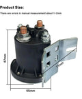 12V 24V 200A Electric Stacker Forklift Tail Plate Oil Pump Start Switch Relay Contactor dimensions diagram showing size and mounting details.