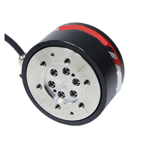 Dydw 100 6 Axis Force Sensor Xyz Multidimensional Transducer For Intelligent Machines Ideal For Car Crash Testing And Wind Tunnel Testing With Customizable Options And Heavy Duty Metal Construction featuring metal housing and cable