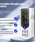 Rugged Metal Roughness Measuring Instrument Handheld Surfaces Roughness Tester With Thirteen Parameters 160 Micrometer Range And High Precision One Thousandth Micrometer For Accurate Roughness Detection, handheld device