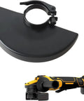 Top Shelf Angle Grinder Guard Compatible With DeWalt Tools Replaces 39766101, 5 inch black guard, easy mount design.