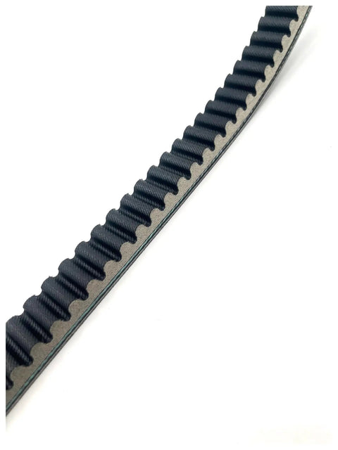 Heavy Duty V-Drive Belt For Keeway RK5 Silverblade 250 Insignio Speedgear 250 Benelli Zafferano 4.0 rubber belt with ridged surface.