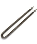 Slick U Shape Fin Heater With M16 Mounting For Snug Fits. 220V Electric Oven Element with stainless steel design.