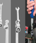 Heavy Duty Steel Wrench Extender Bar 15 Inches Long For Extra Leverage And Torque Adapter Extension Wrench in use.