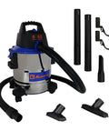 Wet-Dry Vacuum Cleaner With 6-Gallon Tank, 4.5 Peak HP Motor, Lightweight And Easy-To-Transport, Includes Blower Accessory Kit