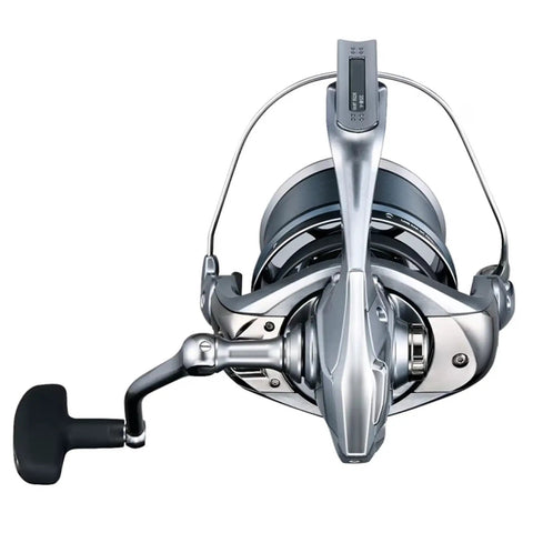 Surf Reel For Lake And Ocean Spinning Fishing Reels With Eight Bearings Left Handed Operation Interchangeable Handle, top view
