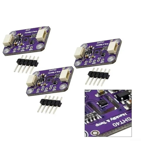 High Precision Temperature And Humidity Sensor Module 3.3 To 5V I2C For Air Conditioners And Smart Home Automation with connectors