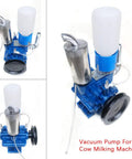 Portable Milking Rig With 250L/min Vacuum Pump For Cows And Goats High Output Milker Aluminum Alloy Milking Tool