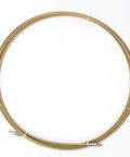 10 Meter Electrical Wire Threader No Sweat Cable Pulling Tool for navigating rigid PVC conduits, coiled design.