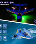 Amphibious RC Water Plane For Water And Air Flying With 2.4Ghz Gyro Stabilized Remote Control Fighter Aircraft with LED lights.