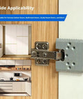 Two Pack Concealed Hinge Jig Kit Punch Locator Drill Guide For Cabinet Doors Mounting Jig And Positioning Ruler Easy Install