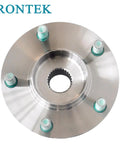 Rear Wheel Hub And Bearing Assembly 5 Lug AWD 2007 2012 Mazda CX7 Replacement 2 Pack Bolt In Fit Premium Quality Bearings