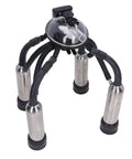 4 Silicone Teat Cups Cow Milking Cluster with Stainless Steel Shell and Milk Claw Assembly for Dairy Cattle Vacuum Pump