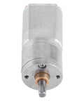 Pro Grade 12 Volt DC Gear Motor Delivers Darn Smooth Power With Full Metal Gears For High Torque Auto Mods And Wrenching Projects, 20mm size.