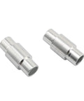 8 Pack Aluminum Inline Wheel Spacers 6mm Long Sleeve Replacement For Roller Skates Scooters And Skateboards High Performance Bearings Alignment 23.5mm Length 6.3mm ID 7.9mm OD Durable placed separately