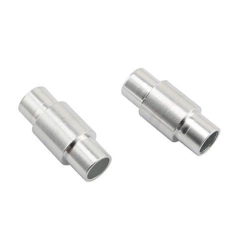 8 Pack Aluminum Inline Wheel Spacers 6mm Long Sleeve Replacement For Roller Skates Scooters And Skateboards High Performance Bearings Alignment 23.5mm Length 6.3mm ID 7.9mm OD Durable placed separately