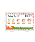 120 Pcs Lever Wire Connectors Kit With 1 2 3 4 5 Port Options DIY Friendly Push In Nuts For AWG 28 To 12