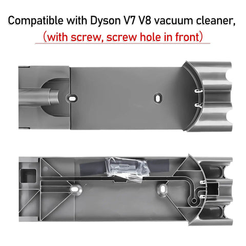 V7 V8 Compatible Docking Station Replacement Part for Cordless Handheld Vacuum Cleaners, charging dock with screw holes