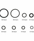 Leak Proof O Ring Kit With 14 Durable Nitrile Rings In Eight Popular Sizes For Plumbing Repairs And Home Hardware Sealing Gaskets