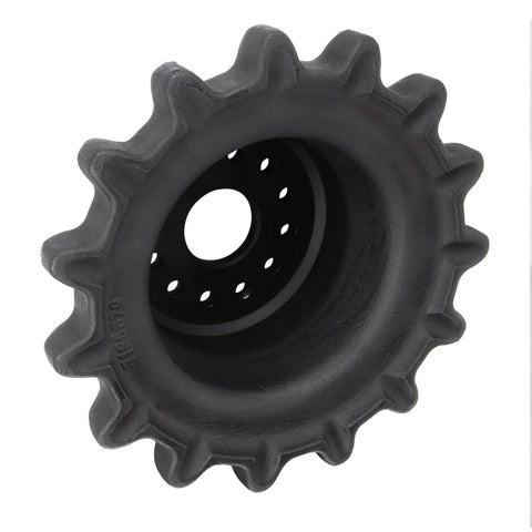 Heavy Duty Gear Drive Sprocket With 15 Teeth And 12 Bolts For Bobcat Skid Steer T180 T190 T550 T590, detailed view showing the robust structure.